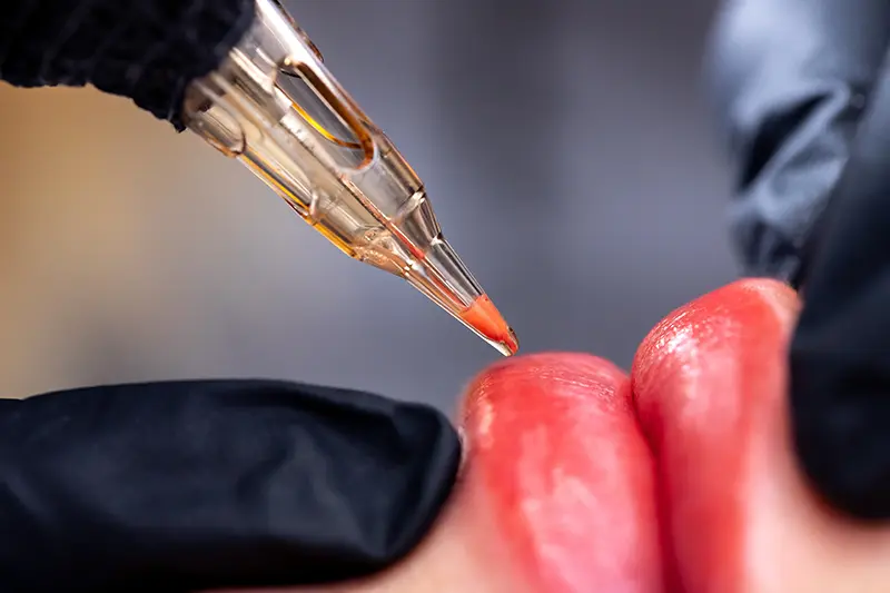 Lip blush treatment